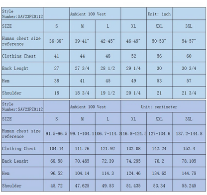 Men's High Quality Camouflage Fishing Vest Fall Winter Hunting Ambient 100 Vest for Outdoor Activities