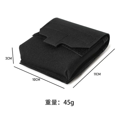 Tactical Mini Molle Utility Pouch Essential Medical IFAK Pouch General Purpose Micro GP Pouch Flashlight Earplug Holder EDC Gear