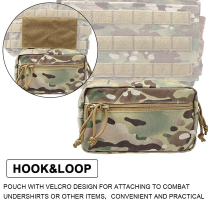 Tactical Vest Dangler Drop Pouch Mini Abdominal Dump Drop Pouch Fanny Pack for JPC CPC LBT D3CR MK3 MK4 Plate Carrier Storage