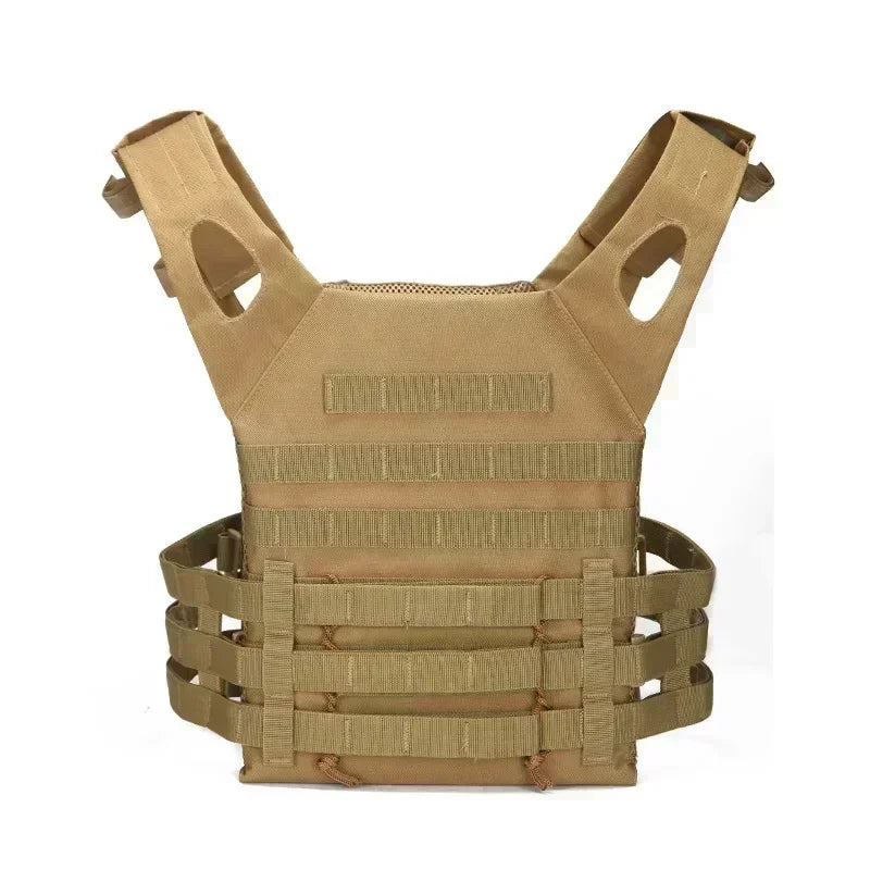 Men's Vest Molle Plate Carrierr Magazine Tactical Vest Train Body Armor Combat Camo CS Hunting Equipment