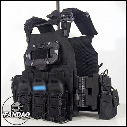 JPC Tactical Ghost Vest Detachable Protective Tactical Carrier for Call of Duty Cosplay Outdoor Special Forces Airsoft Wargame