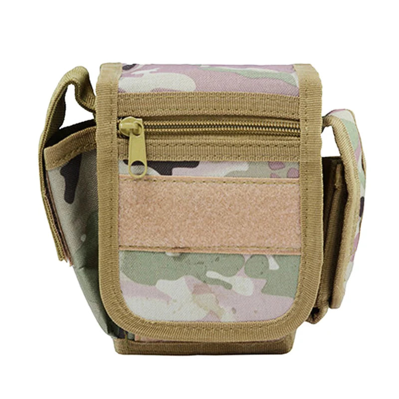EDC Molle Tactical Pouch Waist Pack Compact Utility Pouches Waist Belt Bag Medical Bags Phone Case Hunting Accessories