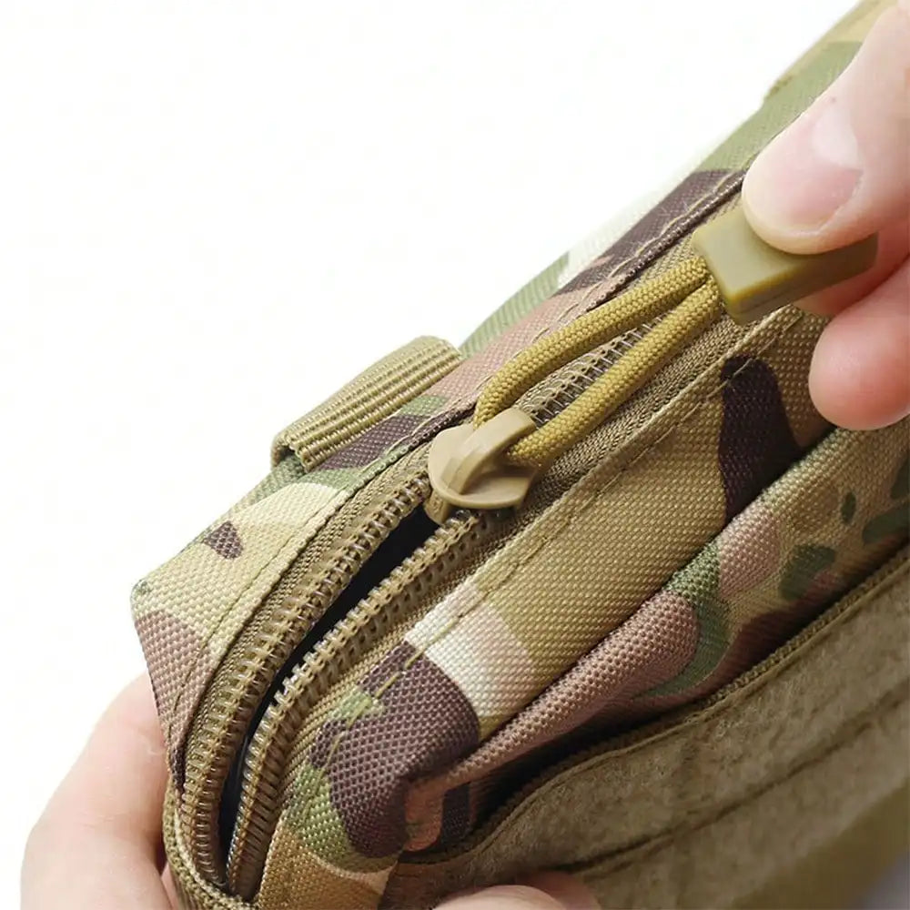 EDC Tactical Pouch Waist Pack Compact Utility Pouches Waist Belt Bag Medical Bags Phone Case Outdoor Hunting Accessories
