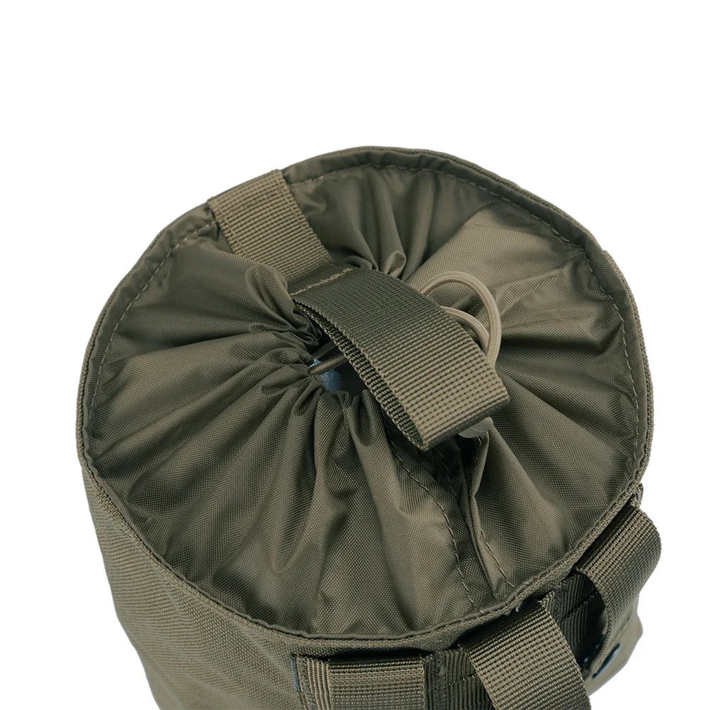 Tactical Molle Recycle Pouch Drop Pouch Portable Folding Recovery Storage Bag Outdoor Hunting  Waist Pack Bags