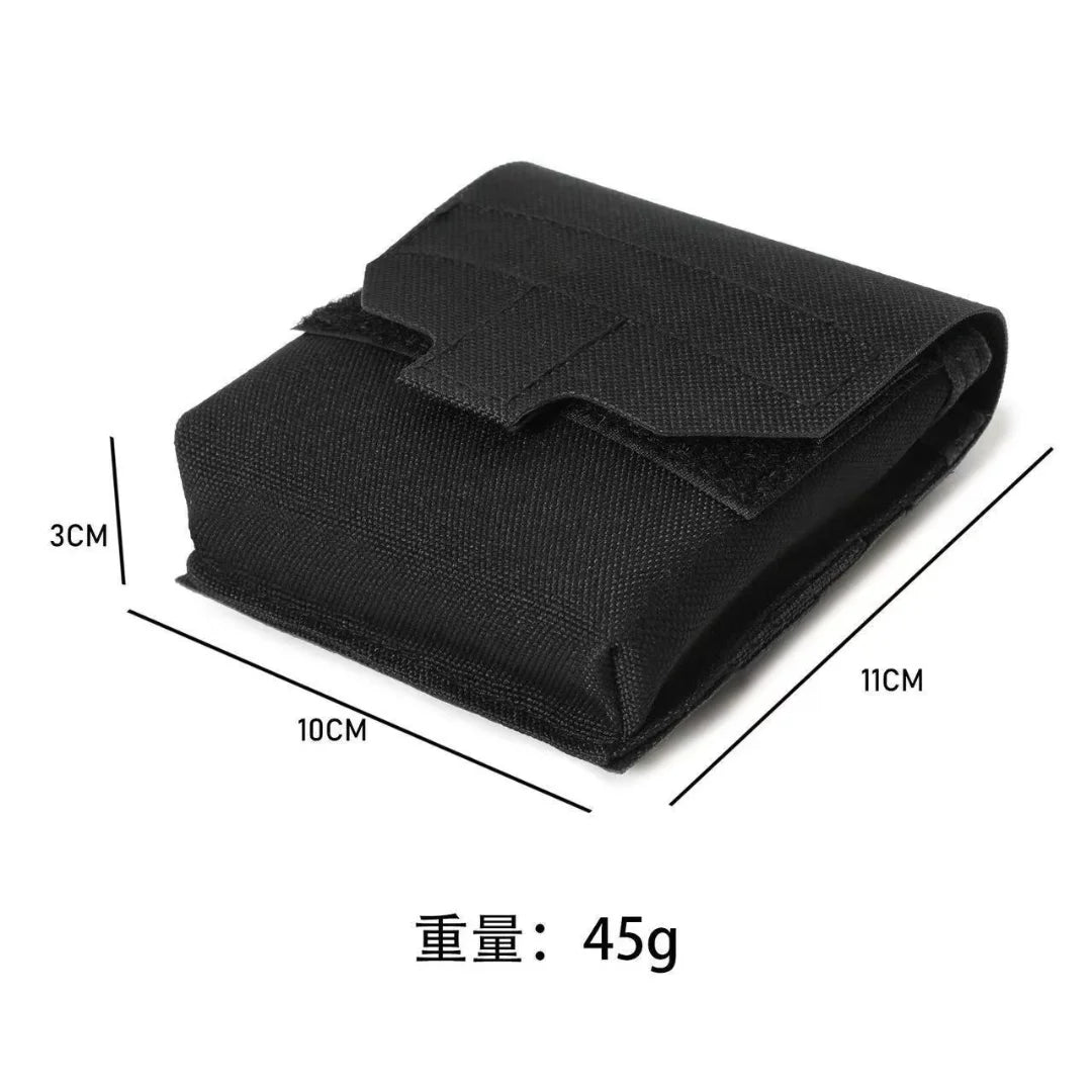 Tactical Mini Molle Utility Pouch Essential Medical IFAK Pouch General Purpose Micro GP Pouch Flashlight Earplug Holder EDC Gear