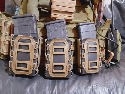 Magazine Pouch Carrier Hunting Fast Mag Flexible Molle for AK 74/47 AR M4 5.56/7.62 Mag Pouch Rifle Pistol Magazine Holder