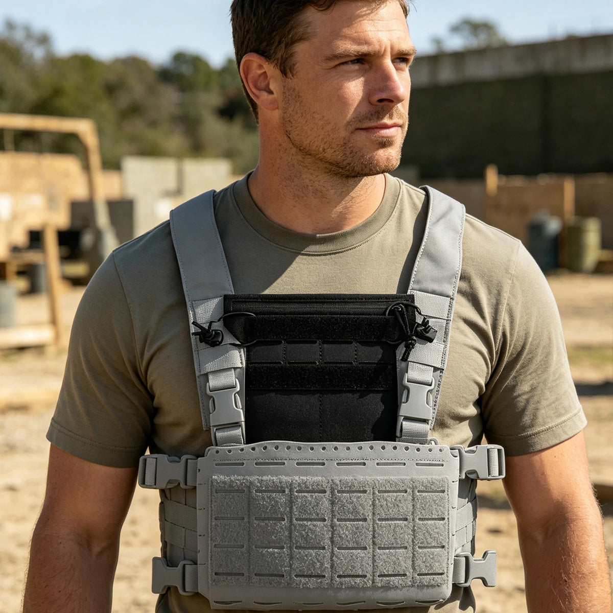 Tactic Chest Armor Management Panel Reusable Hunting Vest Panels Multi-Layer for Diary Card Battery Utility Storage Pouches