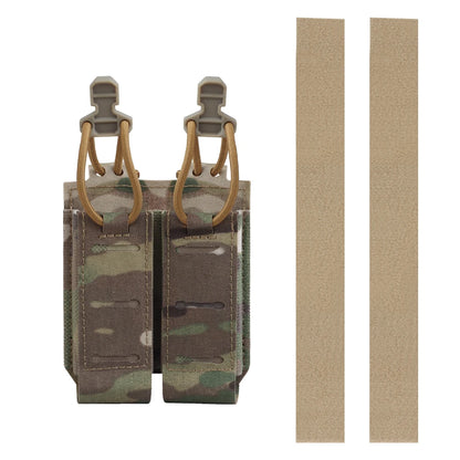 OPHIDIANTAC   Dual Pistol Magazine Pouch Hand Pull Retainer for Molle System Magazine Pouch Belt Vest Accessory Pouch