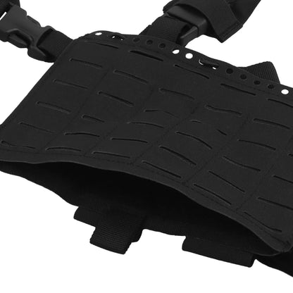 Tactical Alpha Chest Rig Split Chassis MOLLE Double-sided Plate Hunting Vest Expand Shooting Airsoft Magazine Bag Carrying Gear