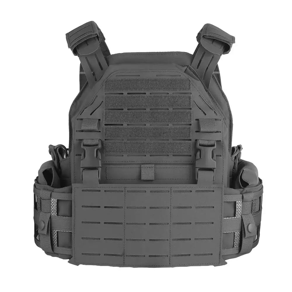 Tactical Vest LG4 Plate Carrier Laser Cut MOLLE Hunting Combat Protective Vest Side Radio Pouch CS Paintball Airsoft Vest Gear