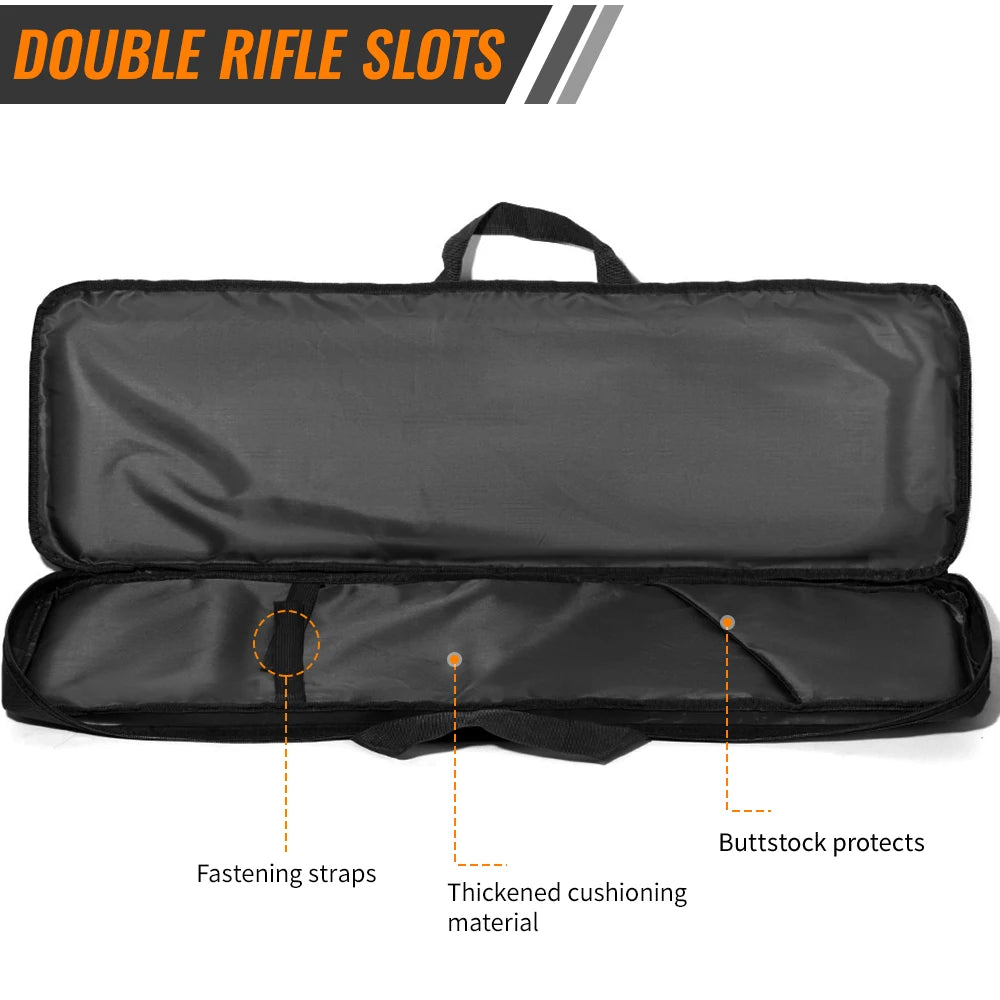 90/120cm Soft Rifle Case Gun Bag Hunting Backpack Sniper Carbine Shotgun Case Carrer Airsoft Rifle Bag Shooting Range Bag