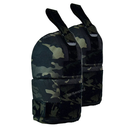 1 Pair Tactical Bicep Protector Mesh Comfortable Hunting Plate Carrier Shoulder Armor Adjustable Protection Accessories