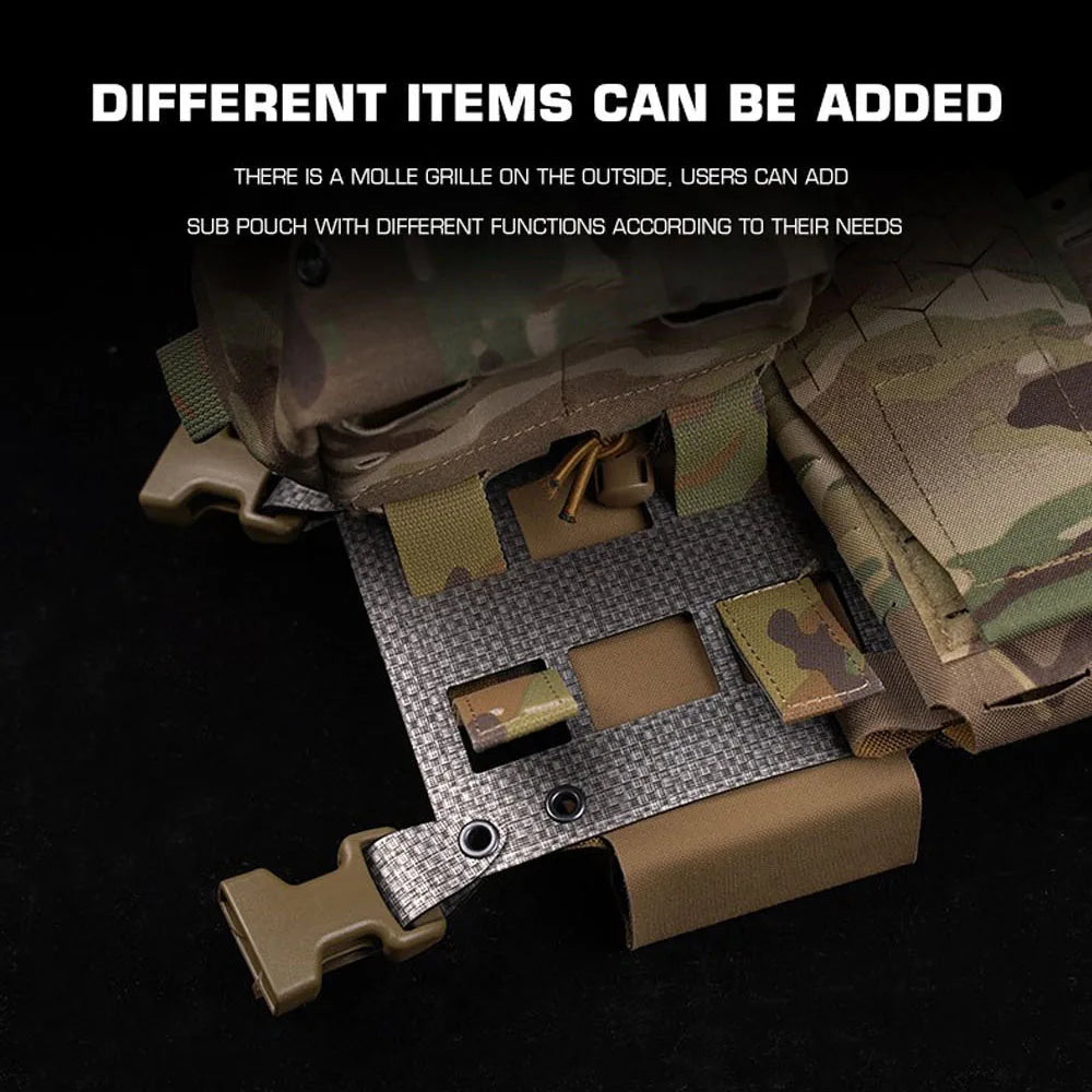 Tactical Chest Rig Rapid Expansion Thing 2 MOLLE Hunting Combat Vest MK4 Mount Radio Magazine Pouch Airsoft Chest Rig Accessory