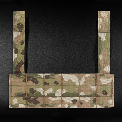 MOLLE Expansion Plate Harnesses Extension Accessories Front Panel Chest Rig Expansion Airsoft Vest Accessories