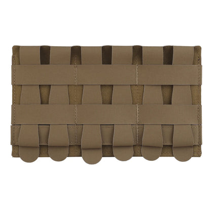 Tactical Lightweight Elastic Triple Mag Pouch 5.56/7.62mm Hunting CS Wargame Molle System Accessories Waist Bag Holster