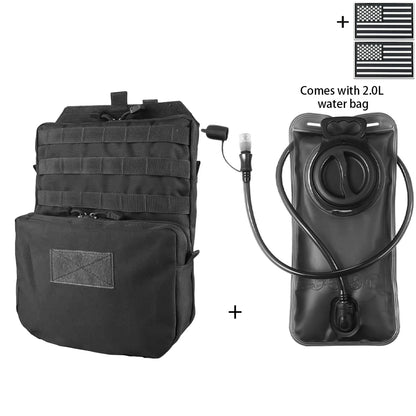 Outdoor Hunting Water Bag Set 2L Large Capacity Drinking Water Bag Portable Water Storage Bag for Hiking and Cycling