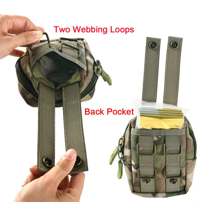 Tactical Belt Pouch EDC Belt Pouch GP Utility Cell Phone Tactical Pouches Small Vest Attachment Bag For Hunting Accessories