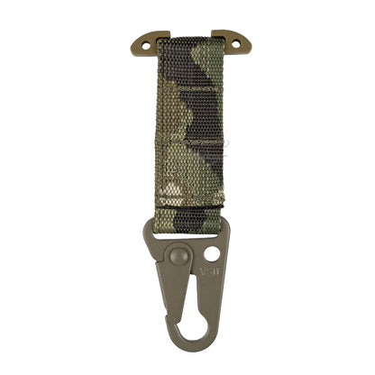 Tactical Molle Clip Swivel Triangle Plastic Snap Hook Tee Mount Hanging Carabiner Glove Holder Battle Belt Hunting Accessories