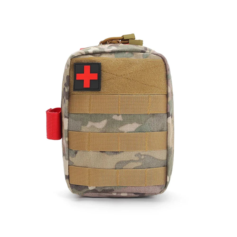 Molle EDC Pouch First Aid Kit Bag Medical Waist Pack Utility Tool Bag Emergency First Aid Survival Kit Backpack