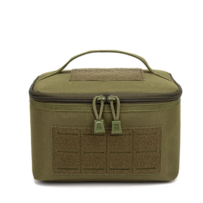 Portable Rifle Cartridge Bag Pistol Ammo Pouches Outdoor Ammunition Box Hunting Shooting Bullet Storage Case EDC Handbag