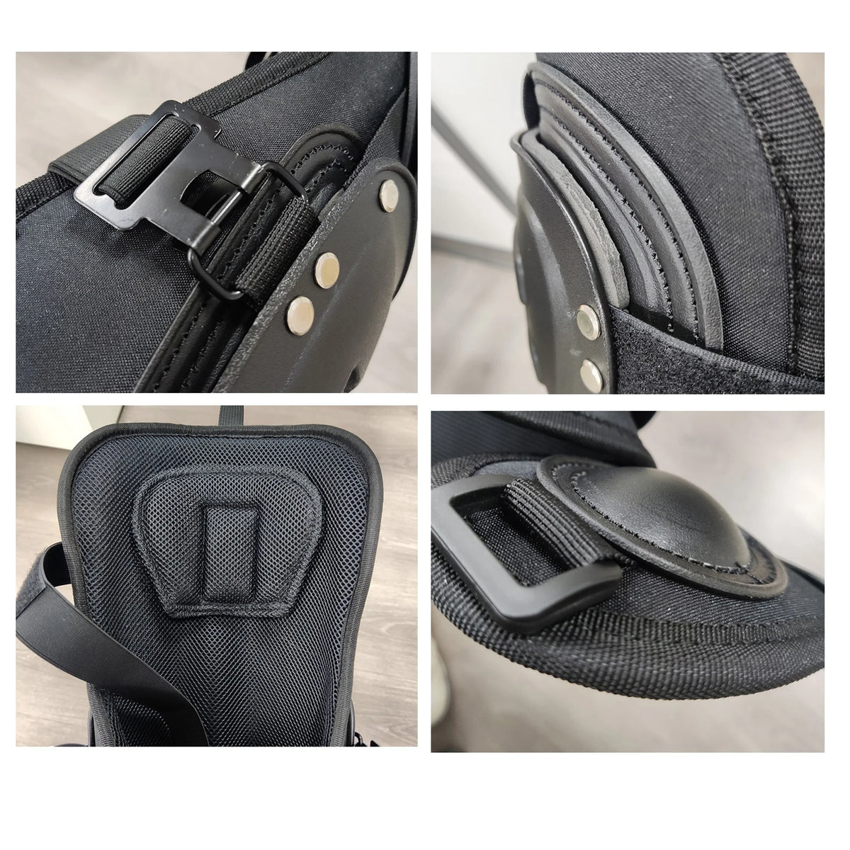Tactical Leg Armor Guards, Legs Protection Armour Suits, Riot Suits Supplies Full Body Protective Leg and Knee Pads Equipment