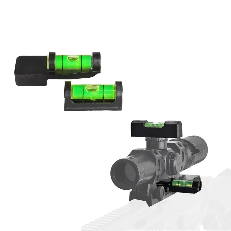 1 sets Magnetic Bubble Level Measuring Layout Tools Levels with Magnetic Base for Hunting Scope Mounting Leveling Kit