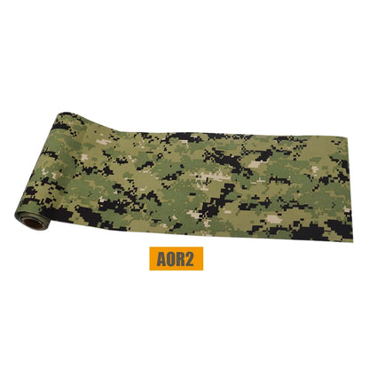 Tactical Self-Adhesive Tape Multifunctional Strong Camouflage Stickers For DIY Phone Case ，Flashlight，Optics，knives，Outdoor Tool