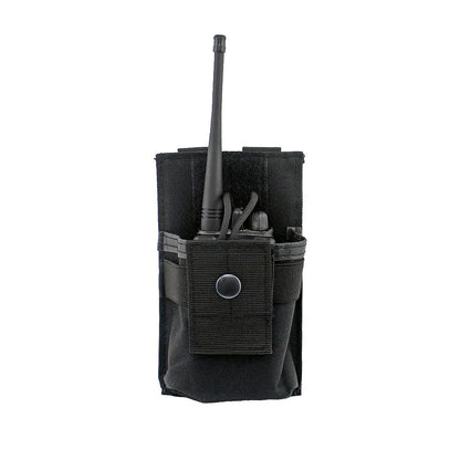 1000D Tactical Radio Pouch Walkie Talkie Holster Phone Holder Hunting Waist Belt Pack EDC Bag Molle Magazine Pouches