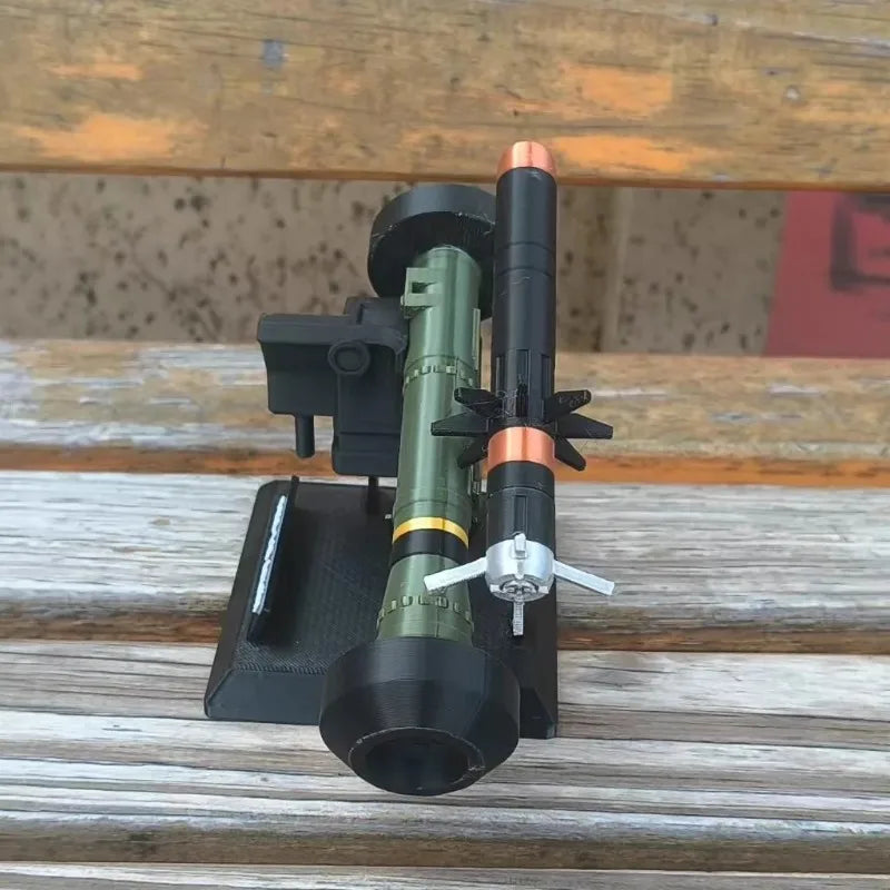 3D Printed FGM-148 Soldier Figure Accessories Javelin Anti-Tank Model Static Display Piece for Military Enthusiasts' Collections