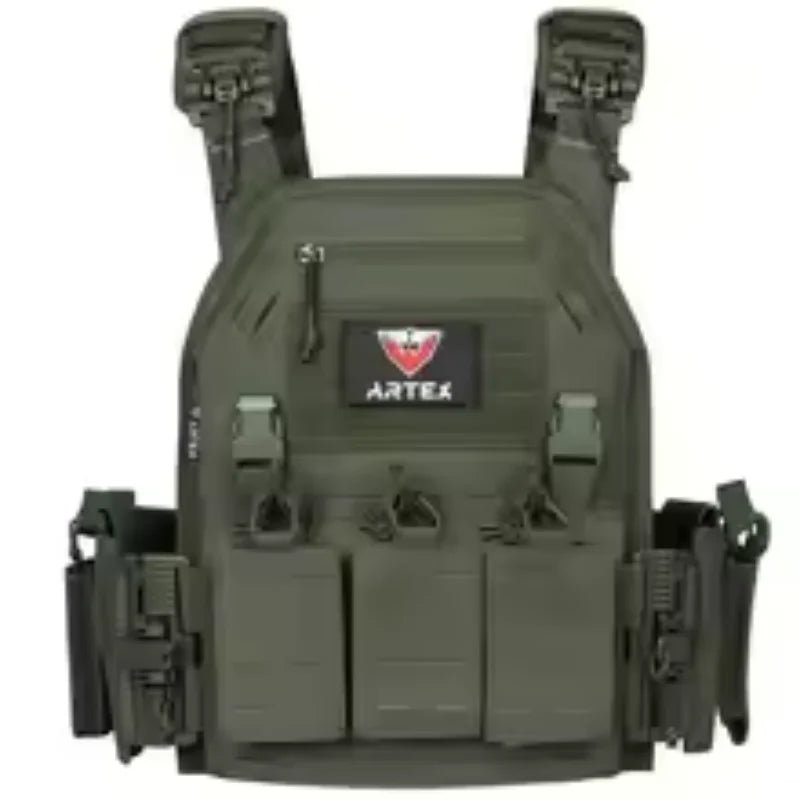 Tactical Vest Outdoor Hunting Plate Carrier Protective Adjustable Vest Airsoft Carrier Combat Equipment
