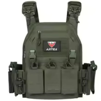 Tactical Vest Outdoor Hunting Plate Carrier Protective Adjustable Vest Airsoft Carrier Combat Equipment