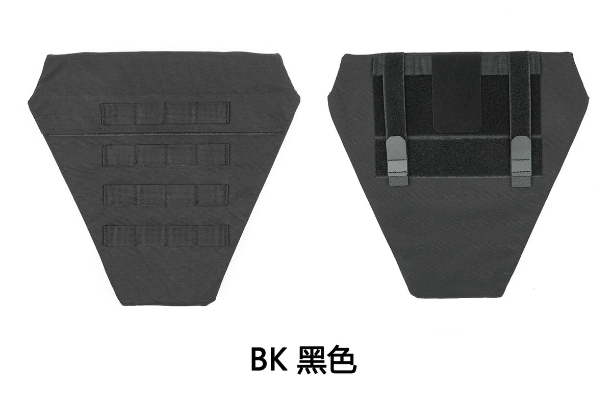 DMGear Tactical Pleated  Vest Crotch Groin Protection Gear Accessory Airsoft War Men Molle Body Armor Bag Equipment