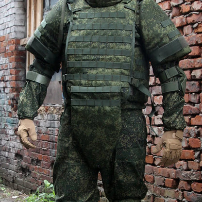 Russia 6B45 Tactical Undershirt Full Protection Wear-Resistant Breathable Vest 6B45 Jungle Digital Green Outdoor Men