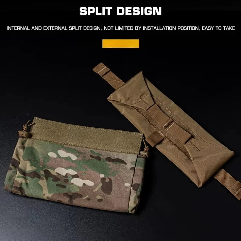 Tactical Trauma Pouch Roll 1 Medical Kit Molle EDC Hunting D3CRM MK4 Waist Belt Bag First Aid Airsoft Plate Carrier Gear