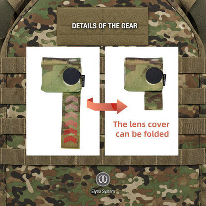 Tactical Style Chest Molle Mounted Action Camera Bag Specifically Designed  Molle Vest Backpack For DJI Action GoPro Pouch