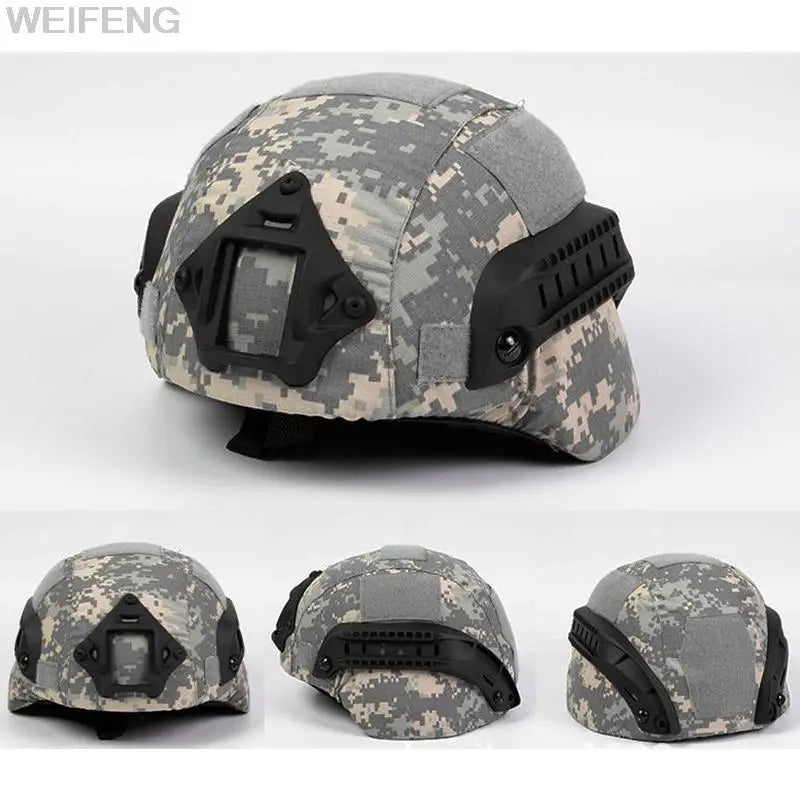 Tactical MICH2000 Helmet Cover Hunting Gear Helmet Accessories Camouflage Cloth Helmet Cover for MICH Helmet