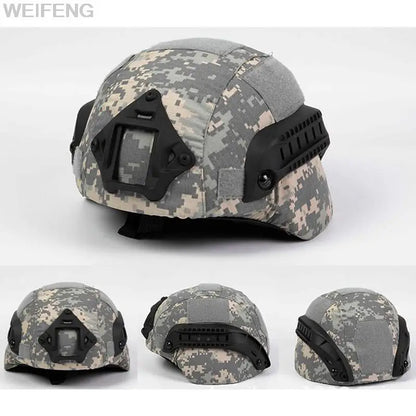 Tactical MICH2000 Helmet Cover Hunting Gear Helmet Accessories Camouflage Cloth Helmet Cover for MICH Helmet