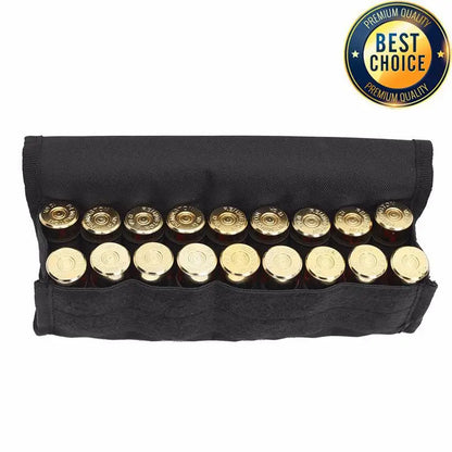 18 Round Tactical Shell Holder Ammo Bag Hunting Shooting Outdoor Molle Waist Bag 12/20 Gauge Shotgun Cartridges Bullet Pouch