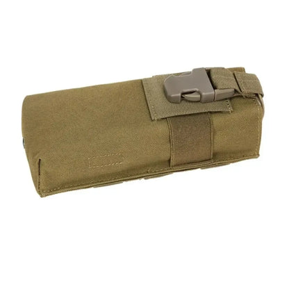 Tactical Molle Radio Walkie Talkie Pouch Waist Bag Holder Pocket Outdoor Sports Camping Radio Magazine Mag Pocket