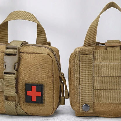 Tactical IFAK Medical Pouch Quick Release First Aid Kit Bag with MOLLE Webbing for Outdoor Hunting and Emergency