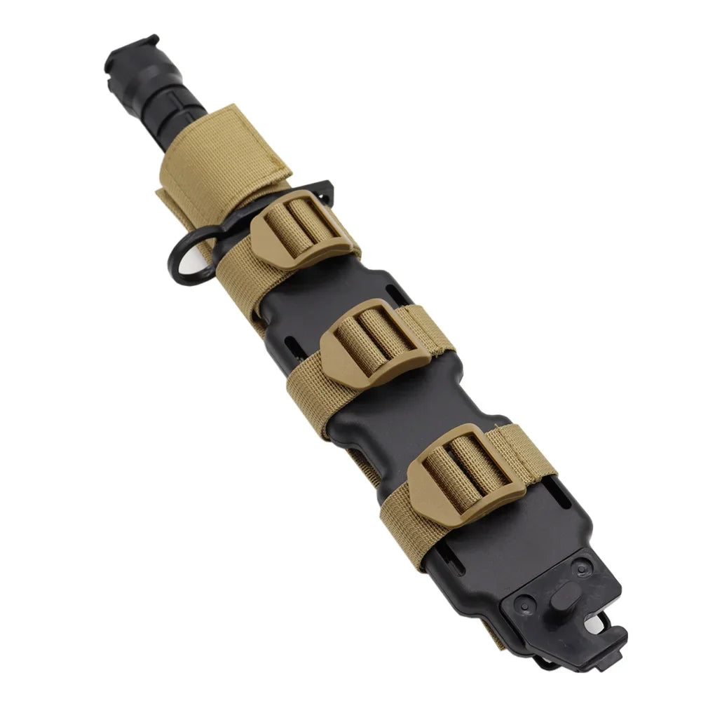 Tactical Gear Tool Sheath MOLLE Attachment Knife Sheath Bag Flashlight Holster Utility Tool Pouches Case Tactical Gear Holder