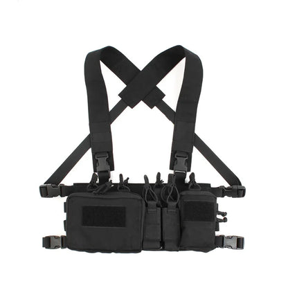 Pew Tactical D3CRH Tactical Chest Rig Bag Field Training Vest CR04