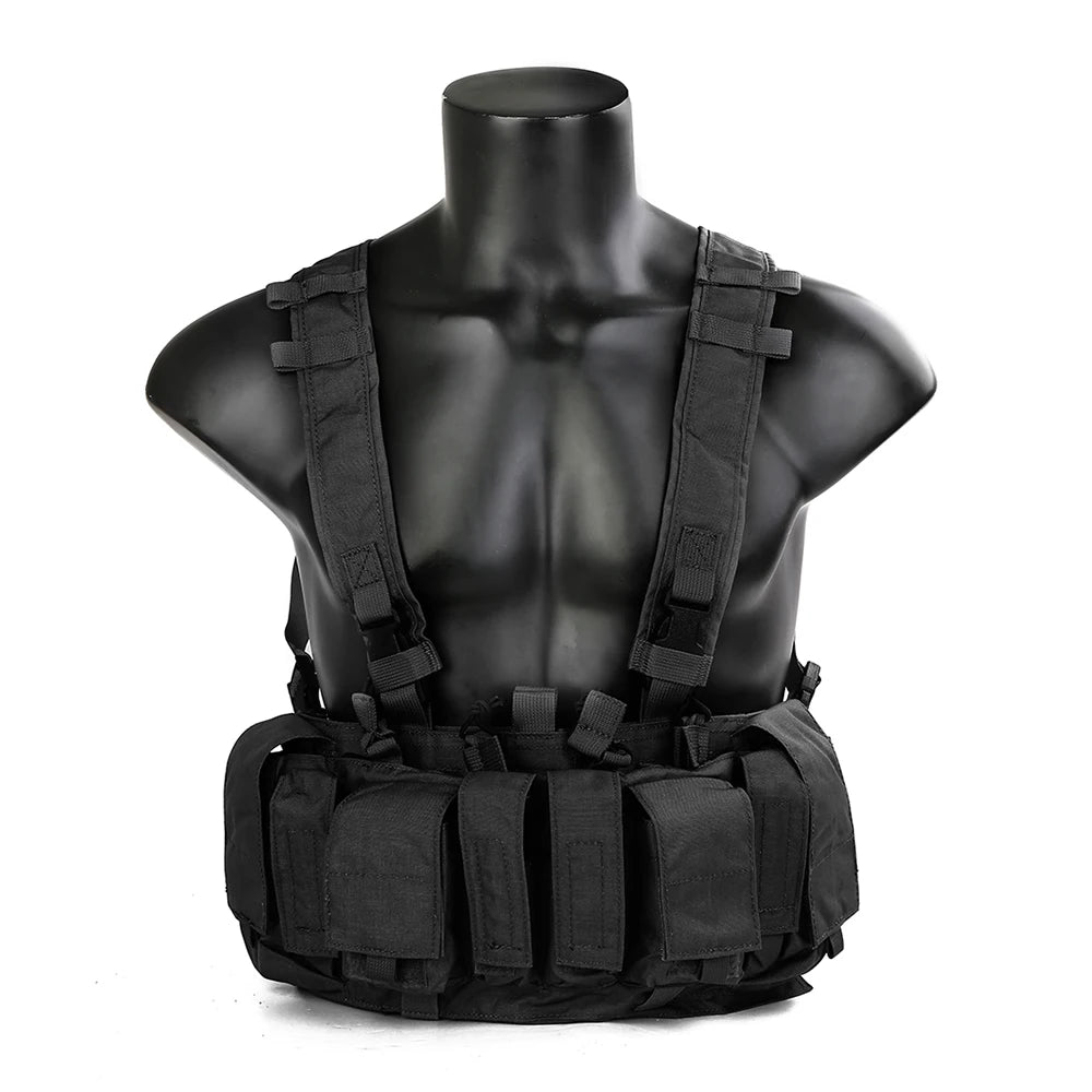 Emersongear For MF Style Tactical Chest Rig 556 762 UW Gen IV Hunting Vest Harness Split Front Carrier Camping Hiking EM7329
