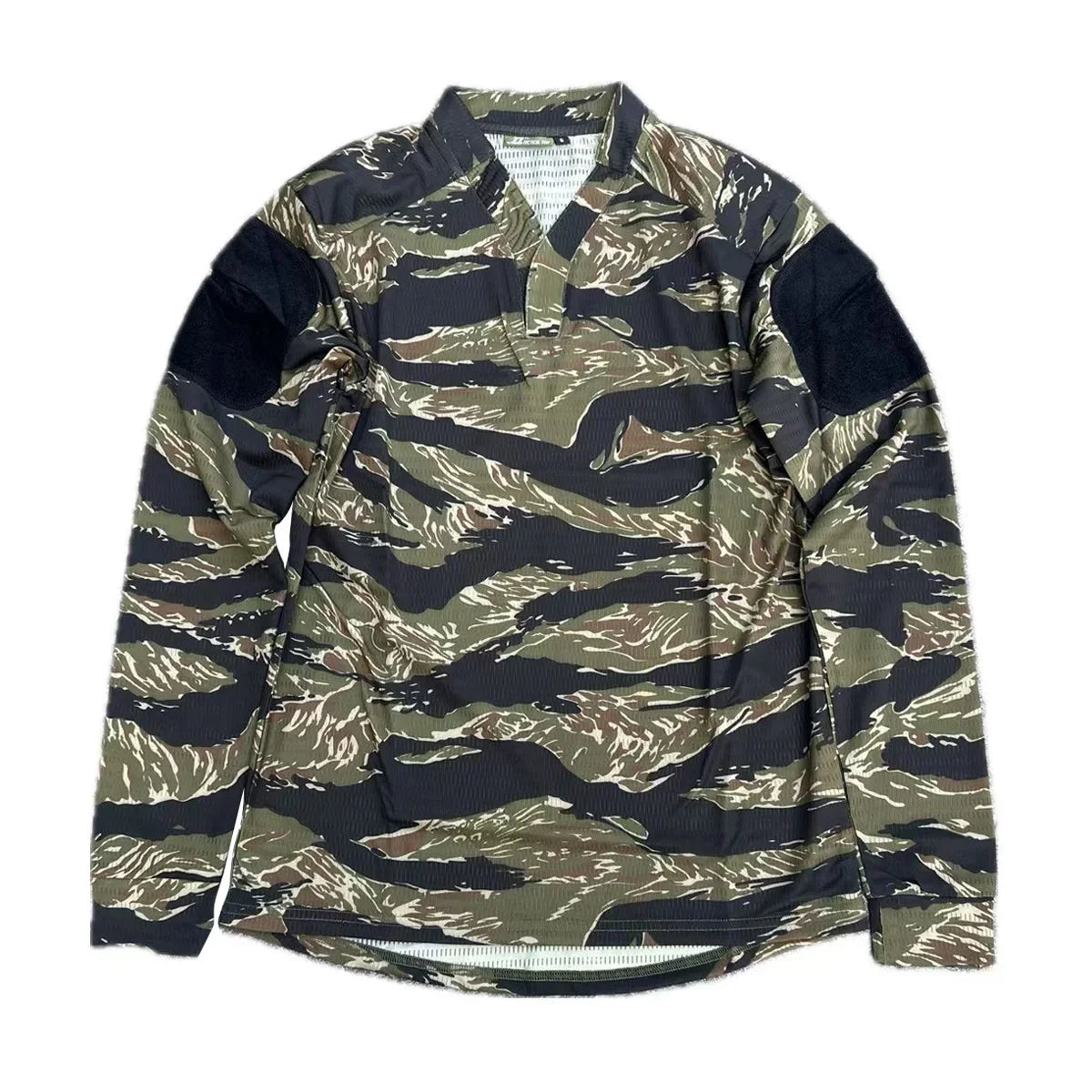 Camo Velocity Style Rugby Shirt Quick Dry Tactical Long Sleeve T-shirt CAG Love