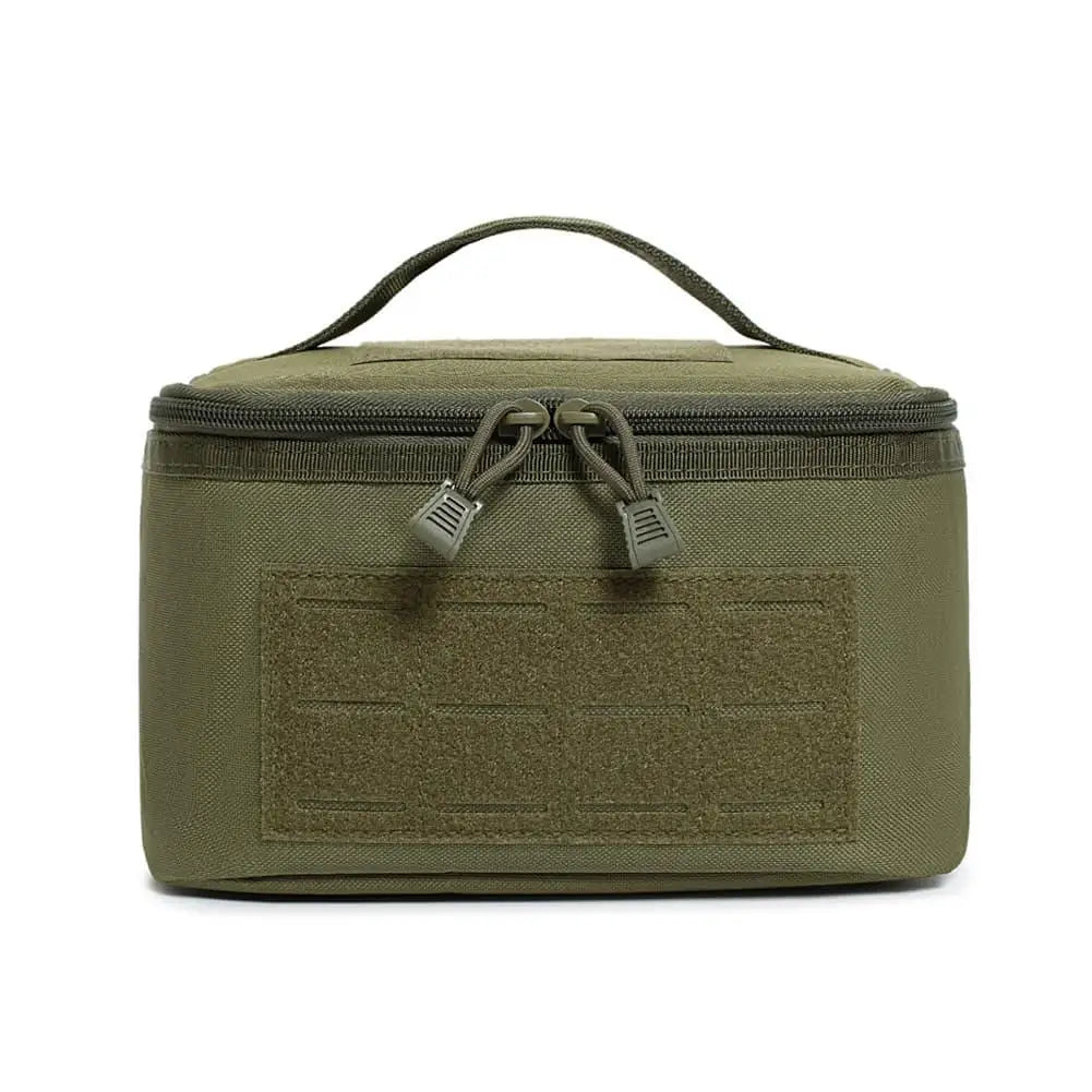 Portable Rifle Cartridge Bag Pistol Ammo Pouches Tactical Ammunition Box Bullet Storage Case for Outdoor Hunting EDC Handbag