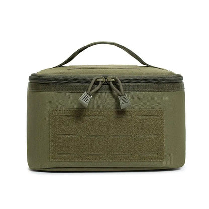 Portable Rifle Cartridge Bag Pistol Ammo Pouches Tactical Ammunition Box Bullet Storage Case for Outdoor Hunting EDC Handbag
