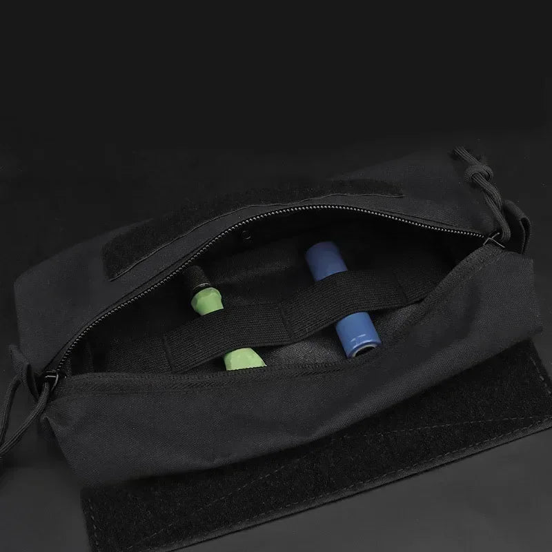 Tactical Pouch Dangler Drop Pouch Mini Abdominal Dump Drop Pouch Fanny Pack for JPC CPC LBT D3CR MK3 MK4 Plate Carrier Storage