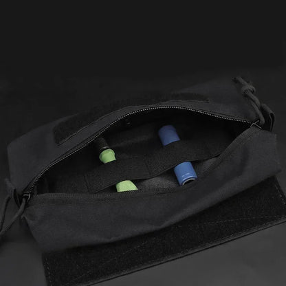Tactical Pouch Dangler Drop Pouch Mini Abdominal Dump Drop Pouch Fanny Pack for JPC CPC LBT D3CR MK3 MK4 Plate Carrier Storage