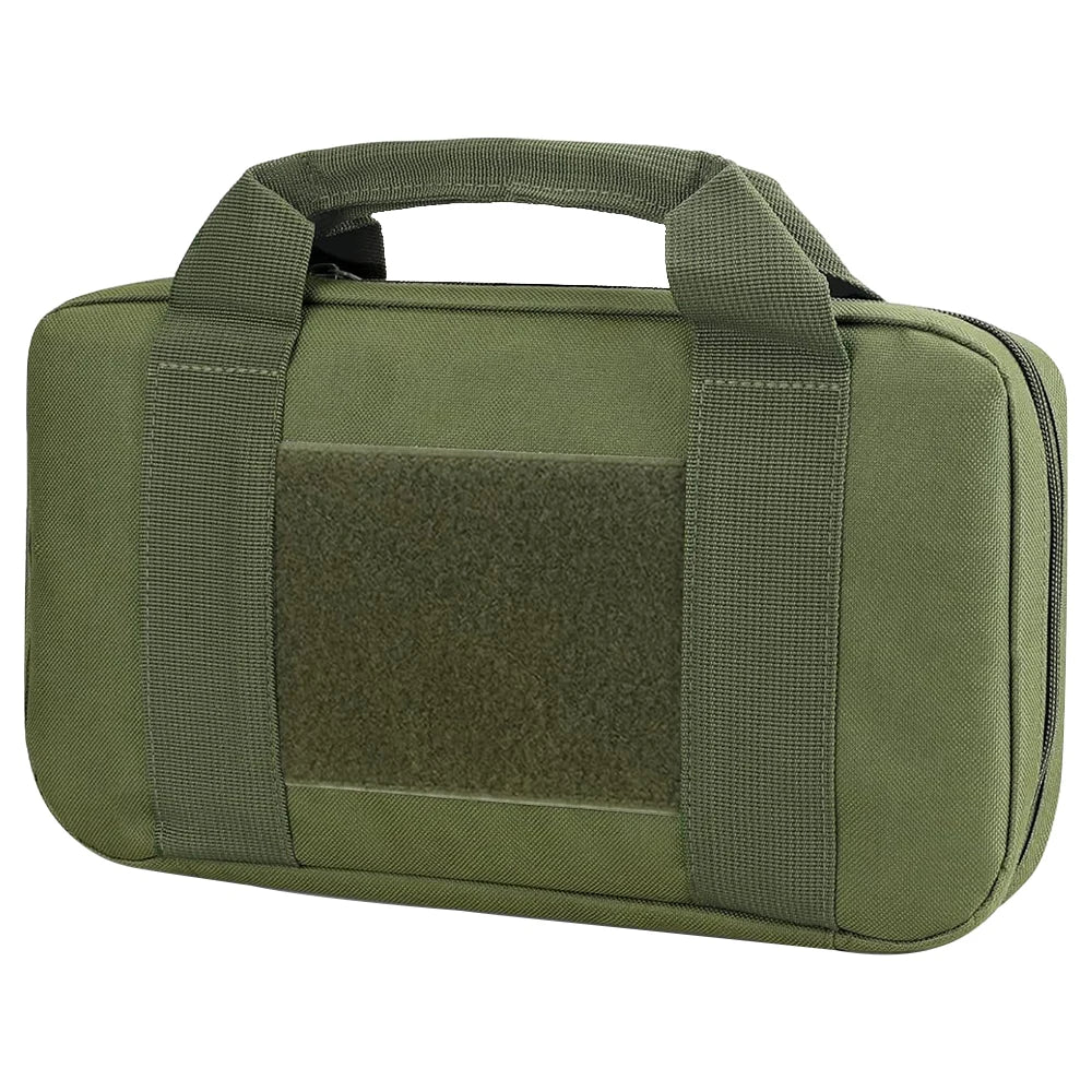 Pistol Bag Concealed Carry Case Soft Padded Handgun Pouch with Magazine Storage Slot Pistol Wallet Hunting Accessories