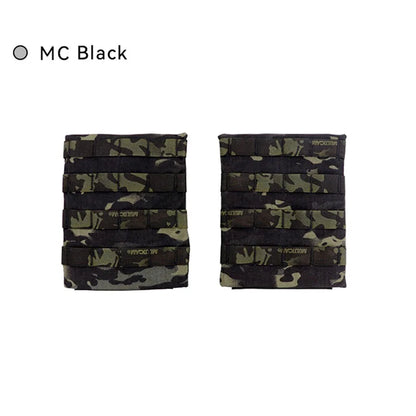 1 Pair Outdoor Tactical Vest AVS065 Vest Side Surround Molle Side Plate Panel Pouch Bag